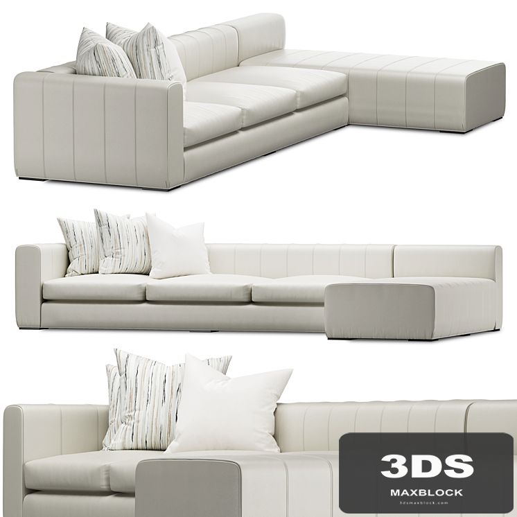 EJVictor Milano Sectional Sofa