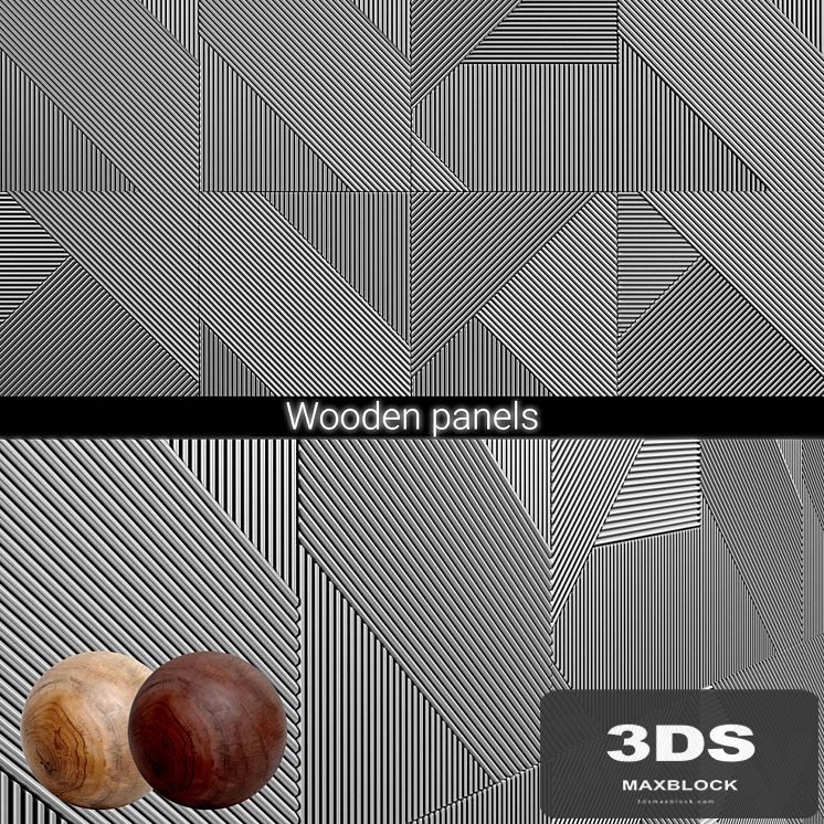 3D panels Emmemobili STRIPES BOISERIE