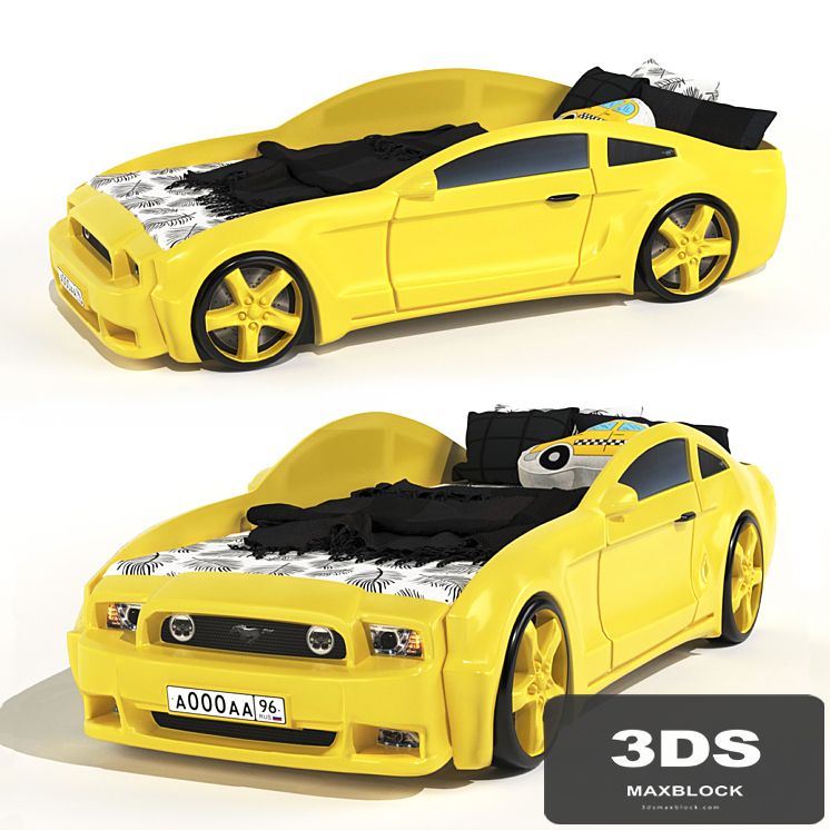 Children's bed - car