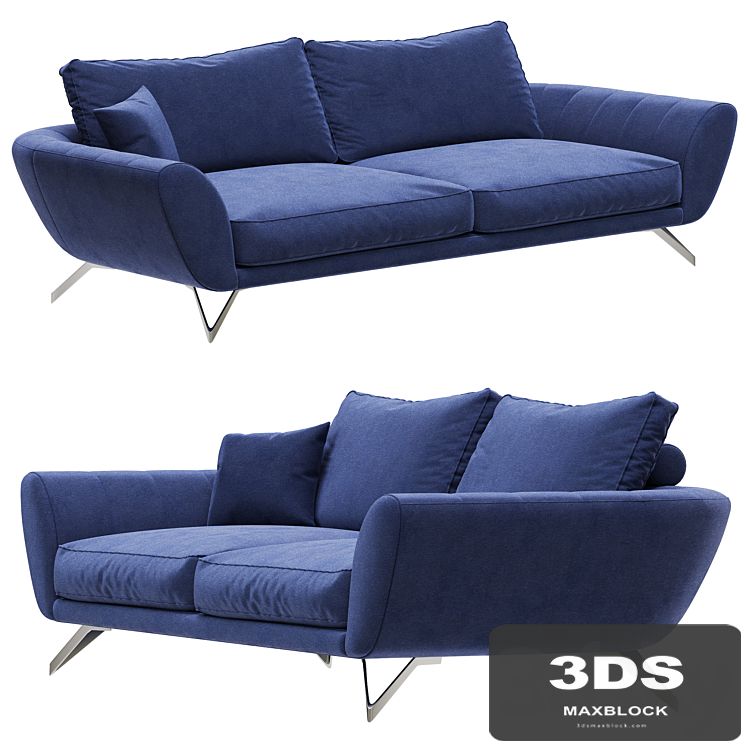 Roche Bobois CARACTERE Large 3-seat sofa