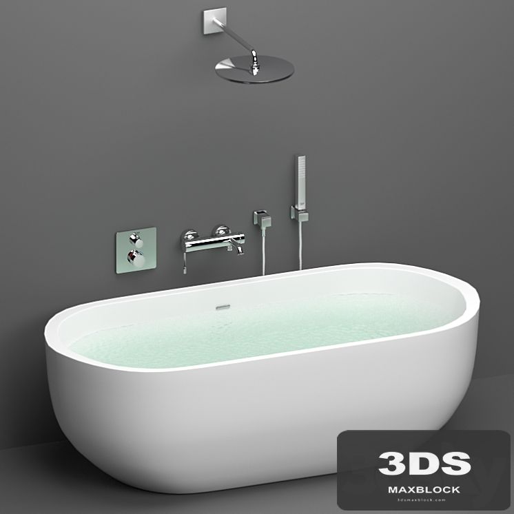 Acrylic Bath BelBagno BB13-1800