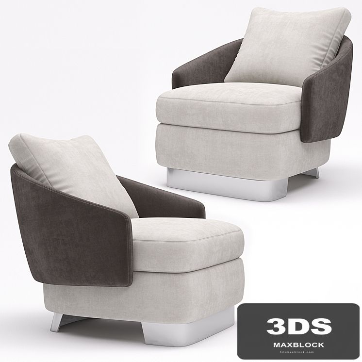 Minotti Lawson Medium Armchair