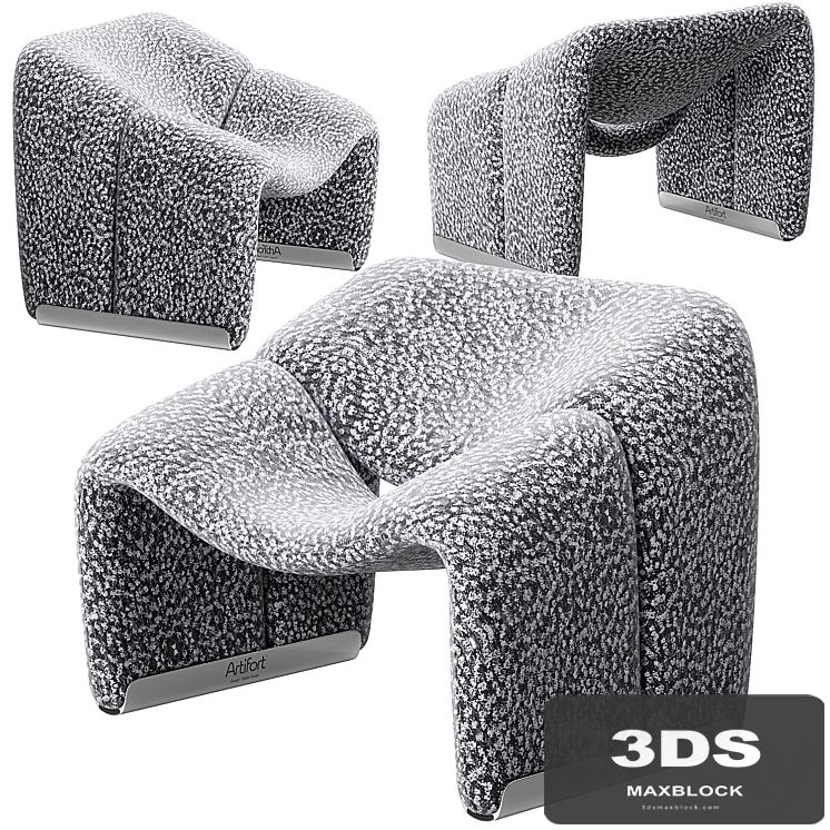 Groovy lounge chair F598