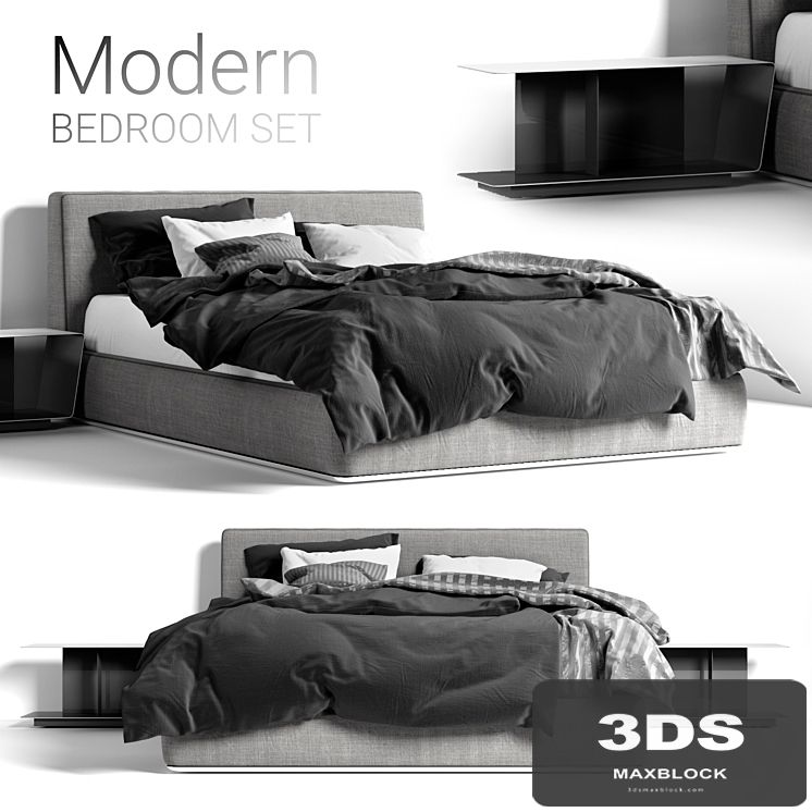 Minotti Powell Bed