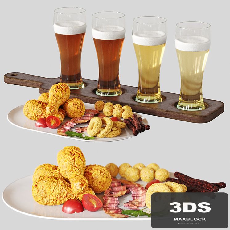 Beer Set with Snack