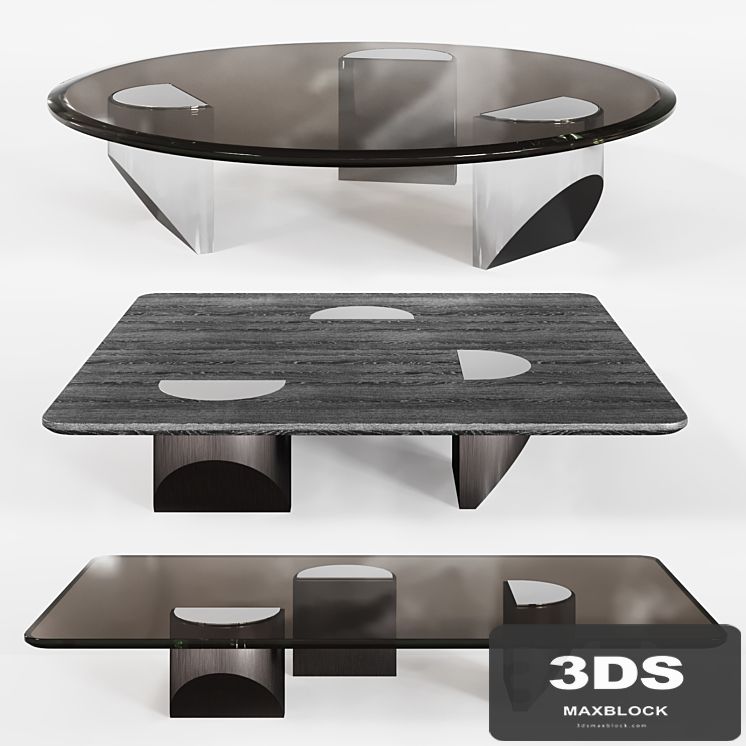 Minotti Wedge coffee table