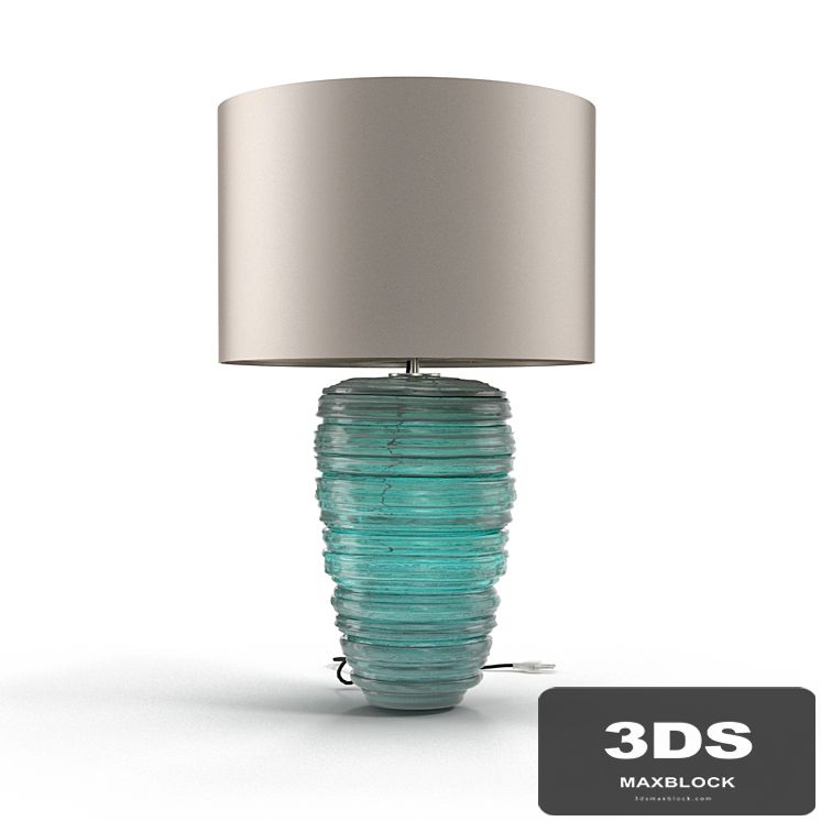 Porta Romana GLB32 THREAD LAMP Turquoise