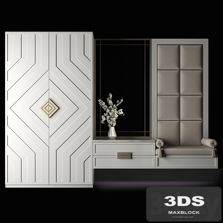 Furniture composition for hallway 64
