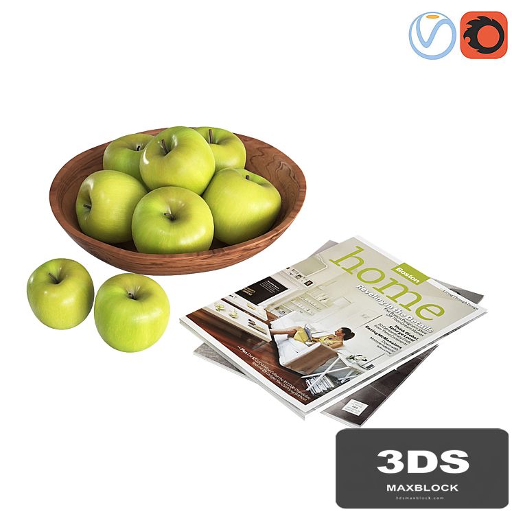 Fruit Bowls Green apples