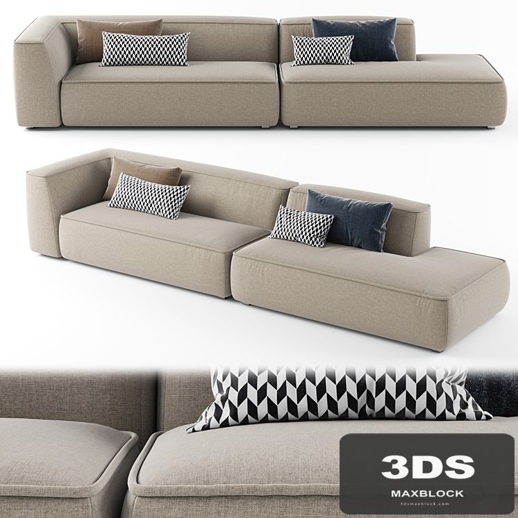 Lema CLOUD Sectional sofa_05