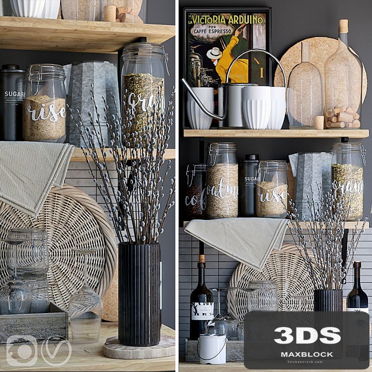 Decorative set for the kitchen 5