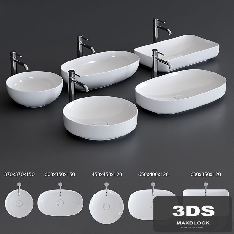 Alice Ceramica Form Washbasin