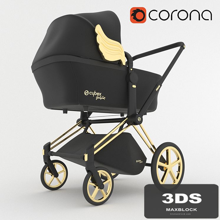 Baby Carriage Cybex Priam by Jeremy Scott