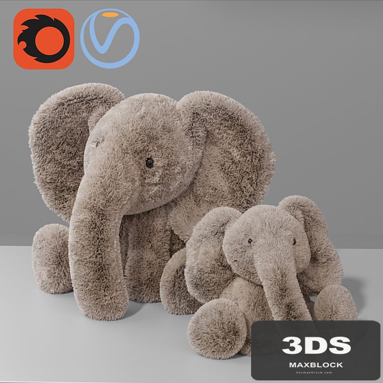 Baby Elephant Plush Toy for Kid