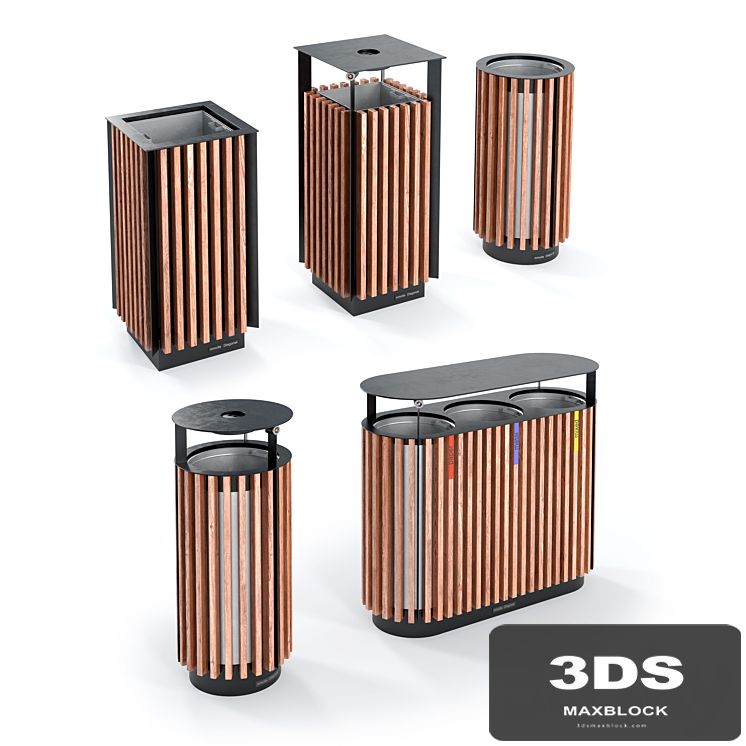 Mmcite litter bins diagonal