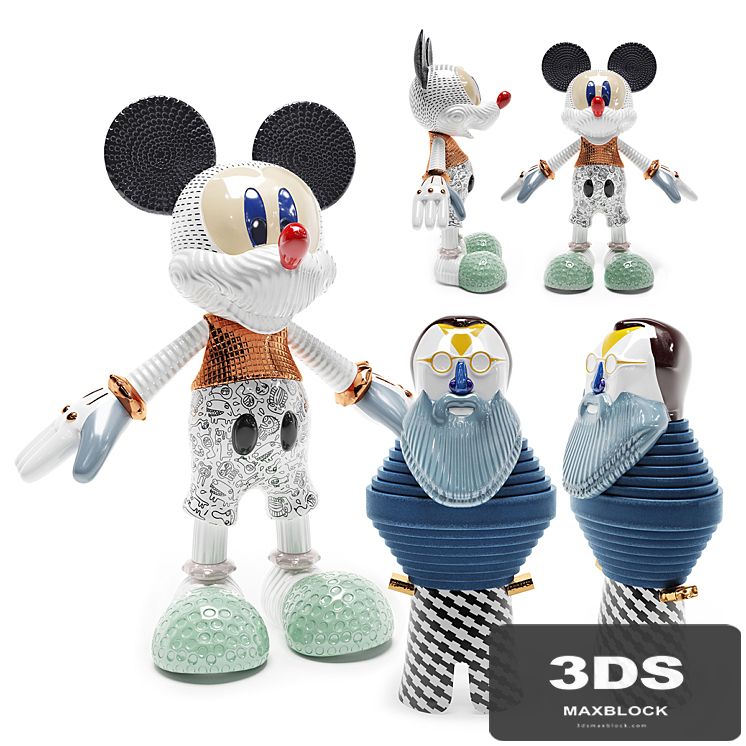 Sculptures Bosa Mickey Forever Young