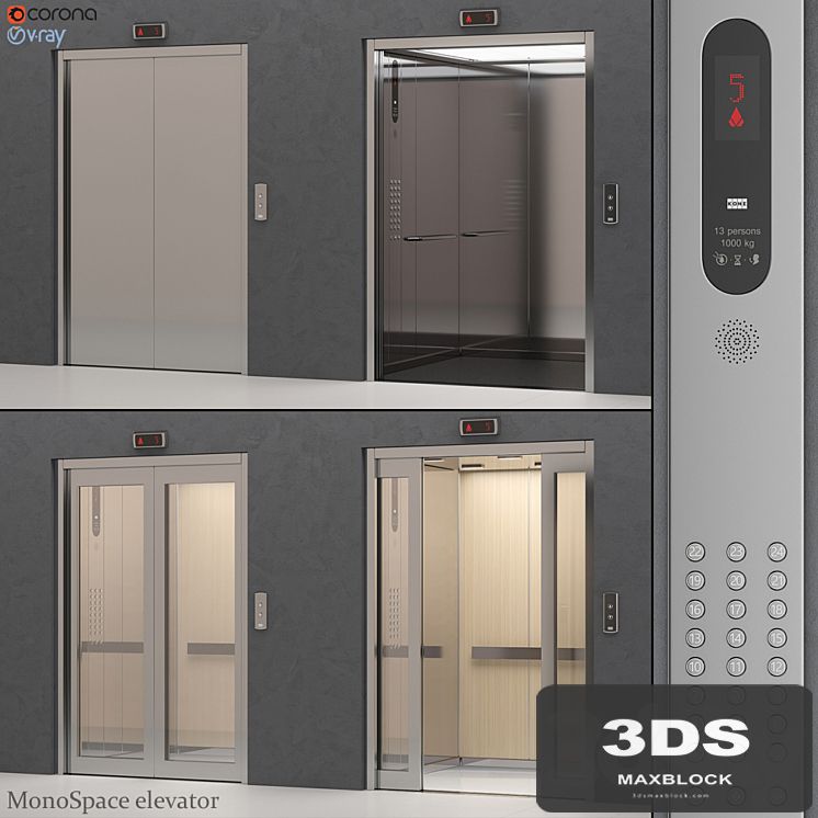 Kone MonoSpace 700 Lift (KDS 50)