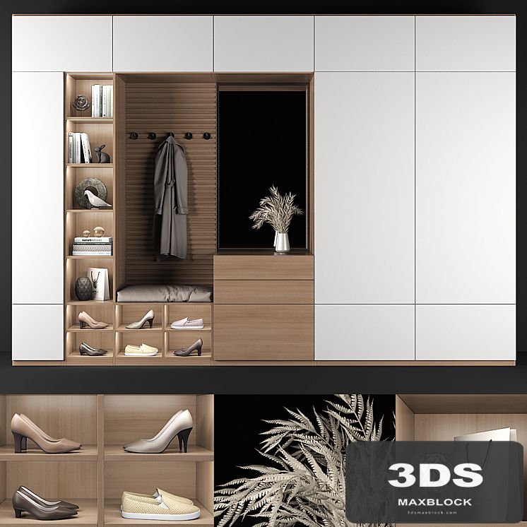 Furniture composition for hallway 69