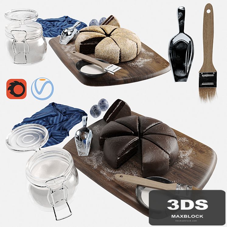 Decorative Kitchen Cake Set
