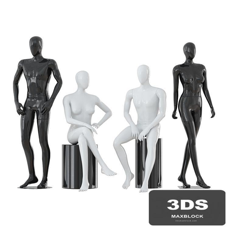 Four faceless man 31