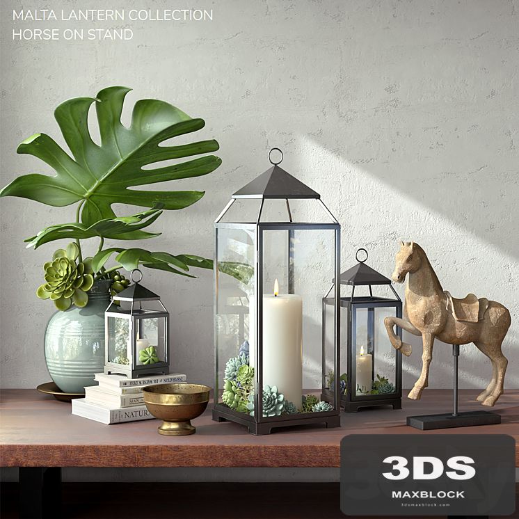 Pottery barn DECORATIVE SET
