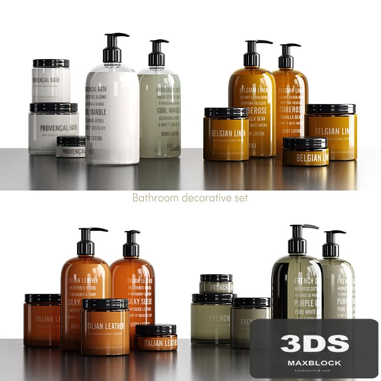Restoration Hardware decorative set