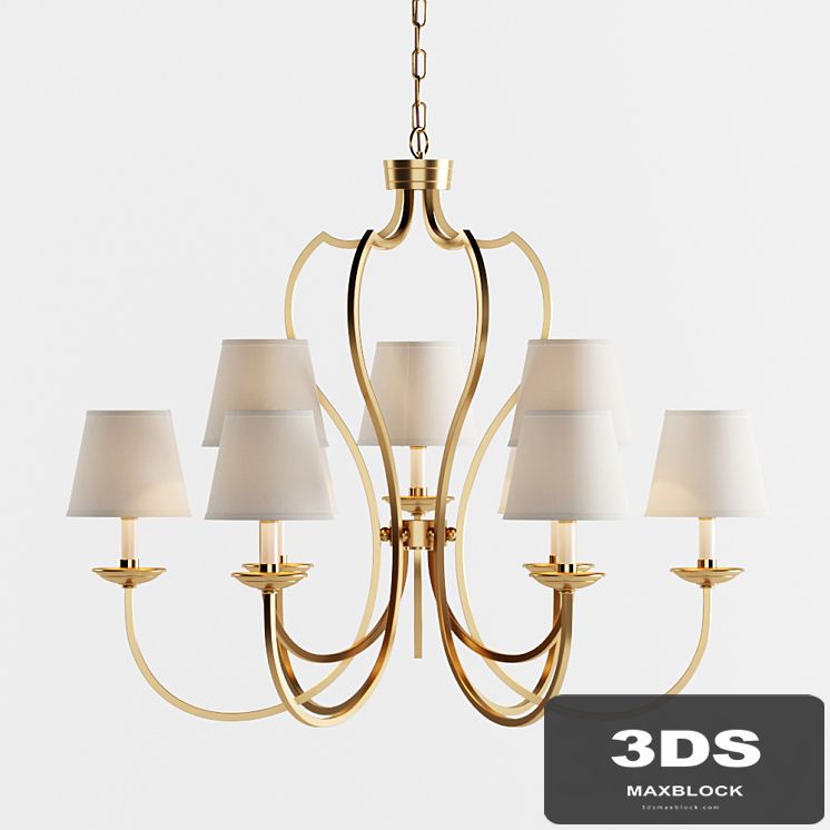 Chandelier Dantone Home Selena DL1353- 6 + 3VBN