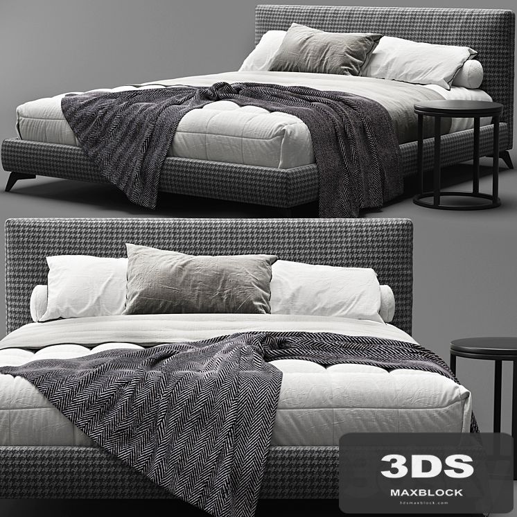 Meridiani Stone Up Bed