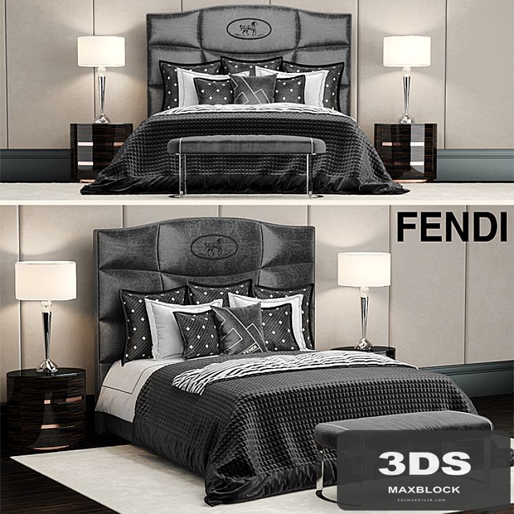 Bed Fendi George bed