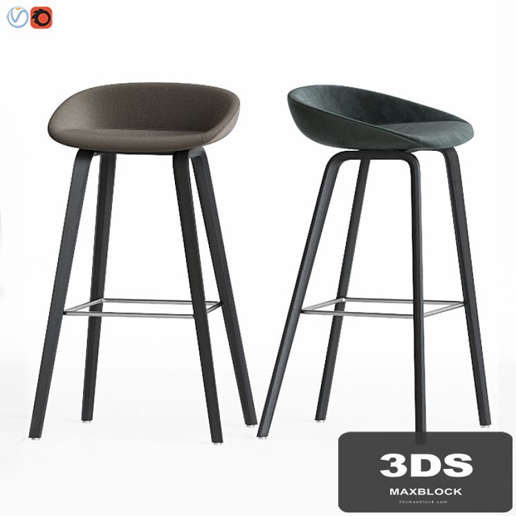 Hay Aas 32 Barstool