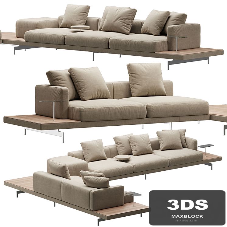 Sofa B & B italia Dock model 1