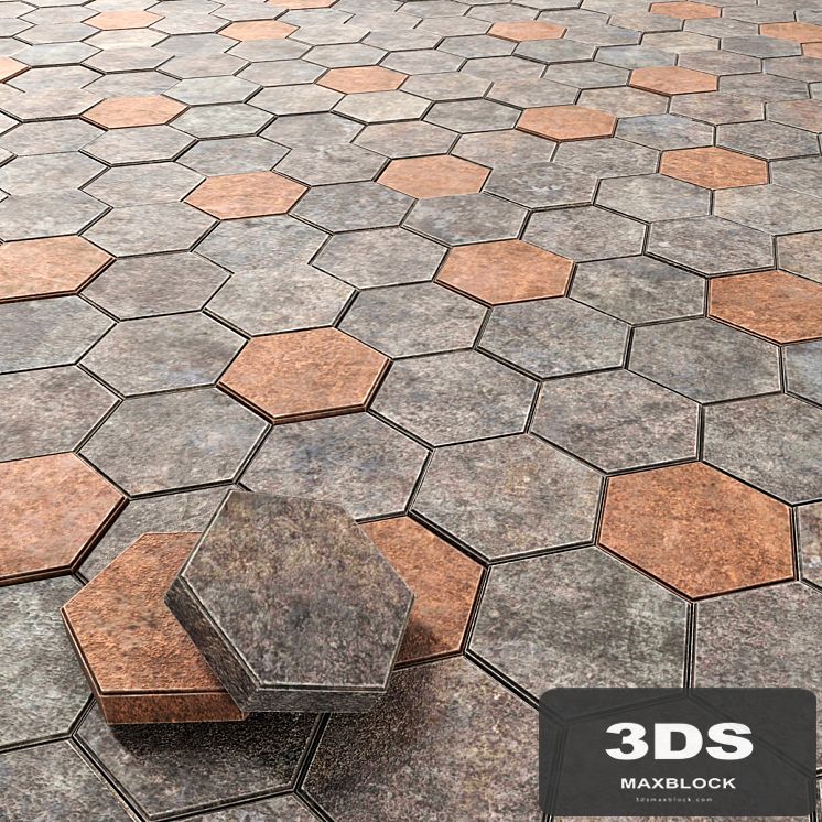 Paving hexagon / Hexagonal Cobbles