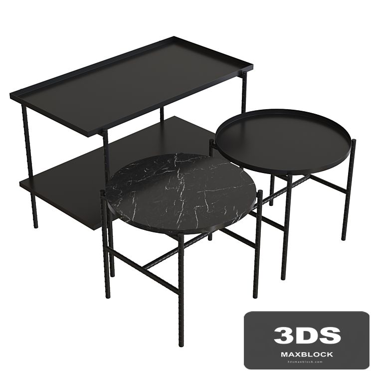 Rebar side table