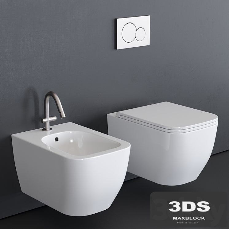Scarabeo Ceramiche Teorema 2.0 Wall-Hung WC