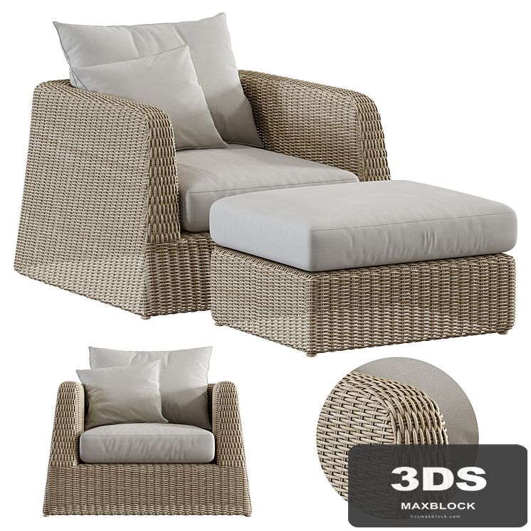 Janus et Cie Zeya Lounge Chair Set