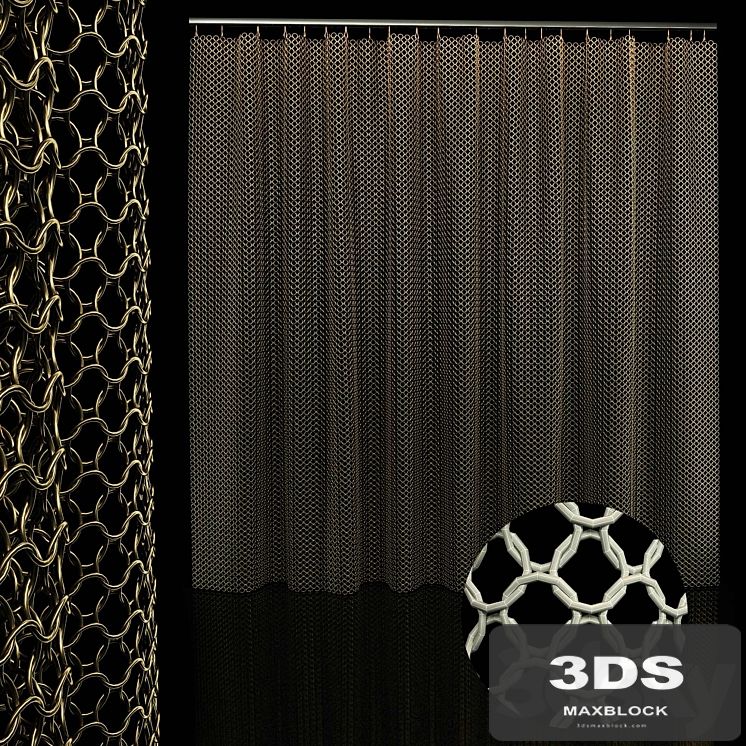 metal chain curtain