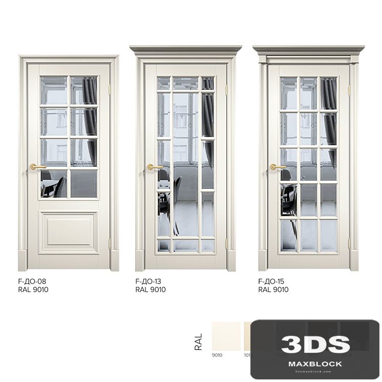 Laban Interior doors. Series "Framing the F-English Grille."