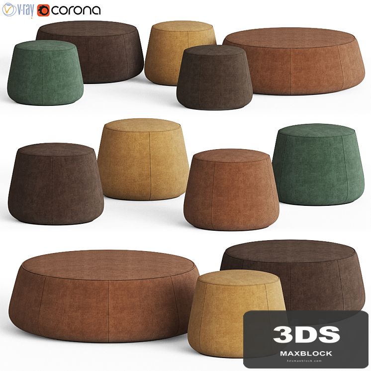 Nomad Poufs Tribu