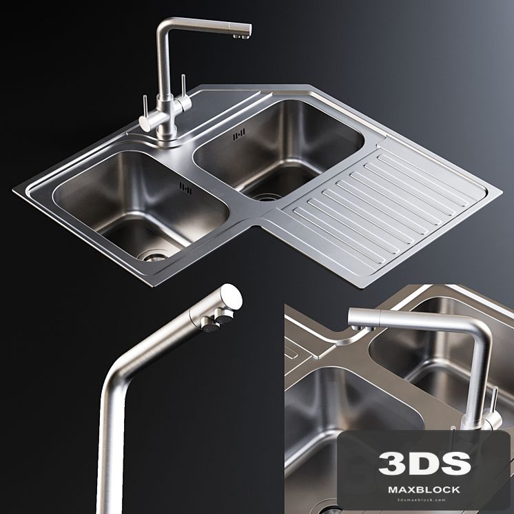 Sink Alba and Mixer Amalfi