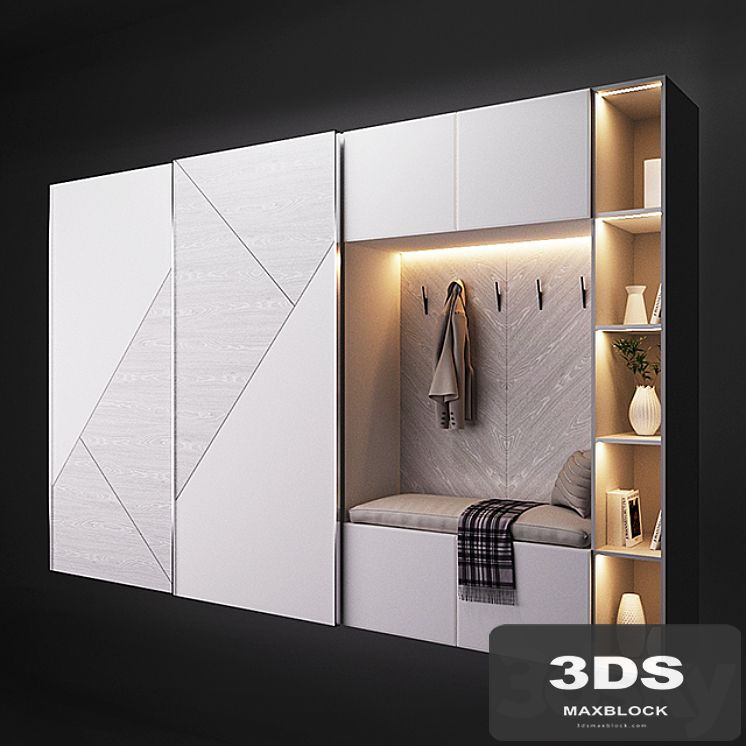 Furniture with cross wardrobe Cross
