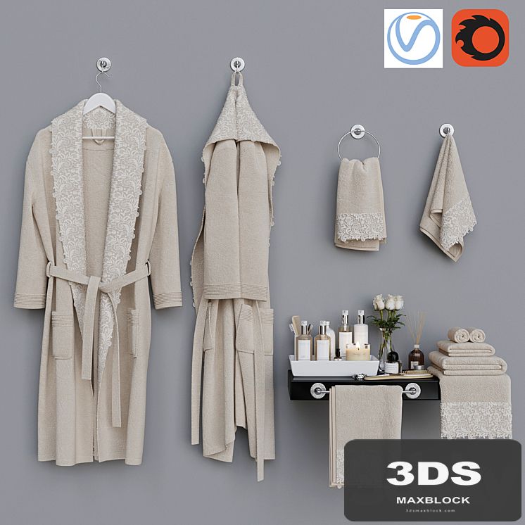 Decorative bathroom set 5