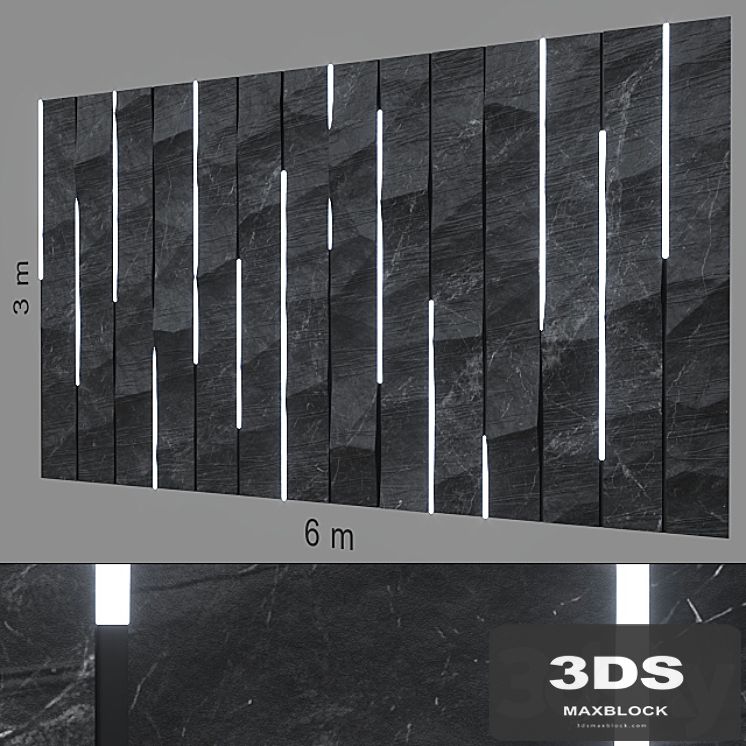 Decorative wall 223.