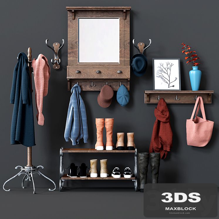 Hall Pottery Barn MORAN COLLECTION