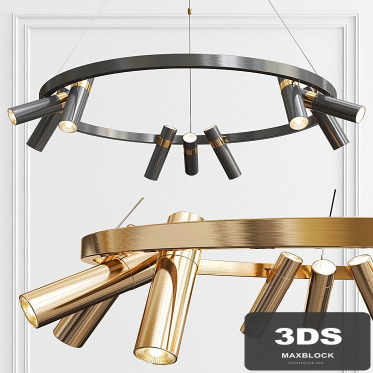 Spoor Led Ring Chandelier