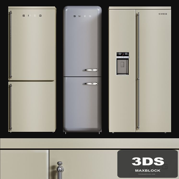 Kitchen Appliances Fridges Set 2