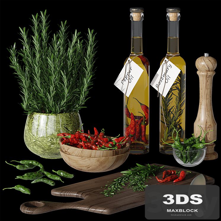 Kitchen decor set
