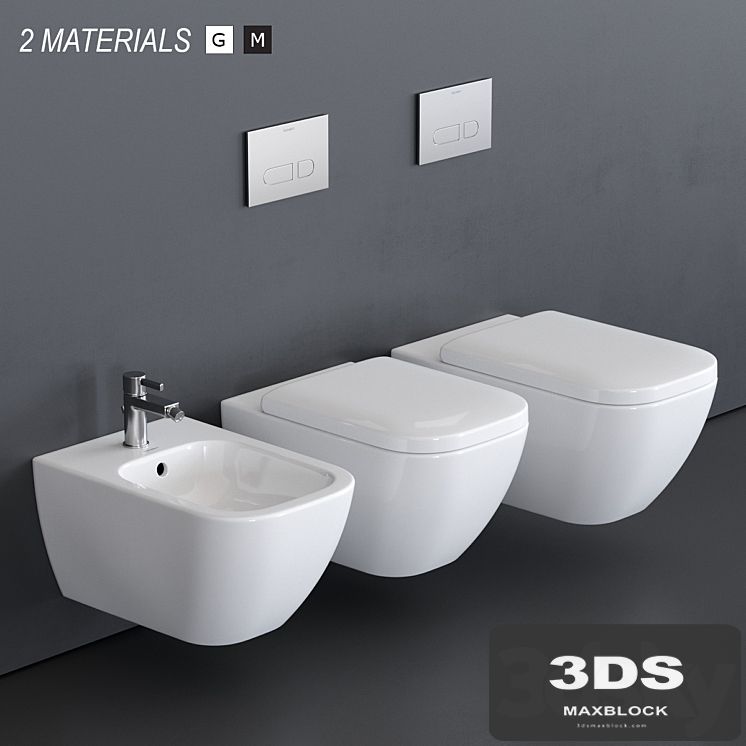 Duravit HAPPY D.2 Wall-hung WC