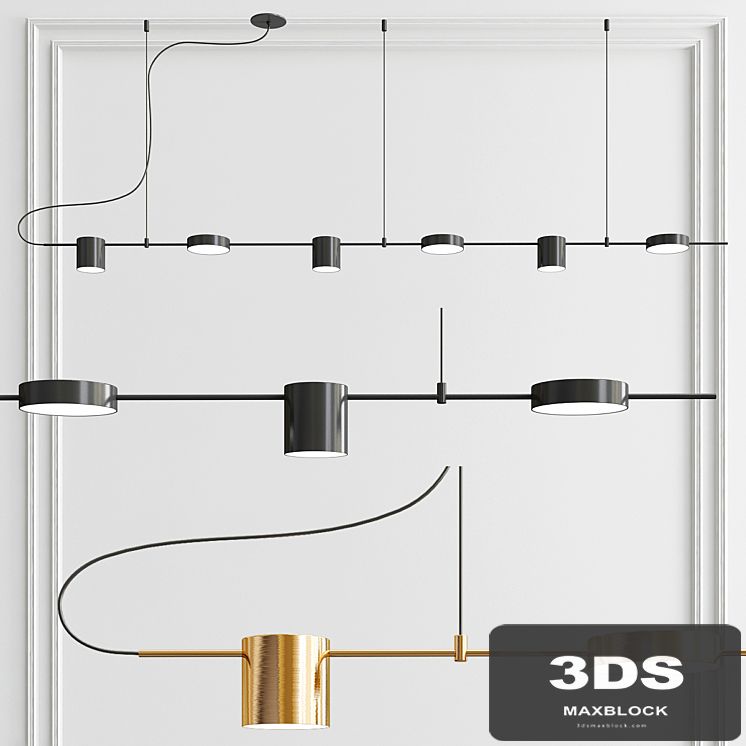 Counterpoint LED Linear Pendant - 6 light