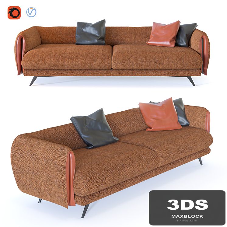 Bonaldo / Saddle 2 seats