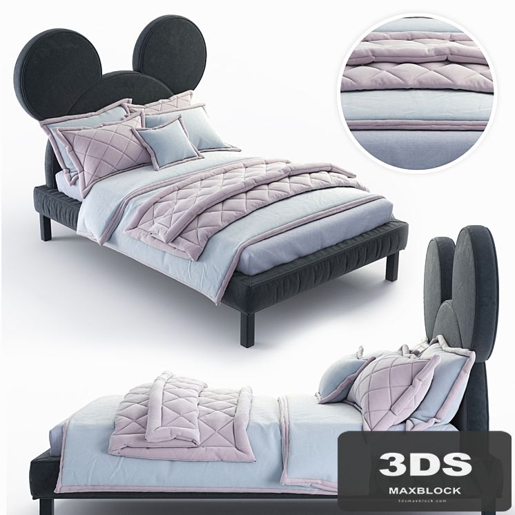 Mickey Mouse - Mickey Mouse bed by DG HOME